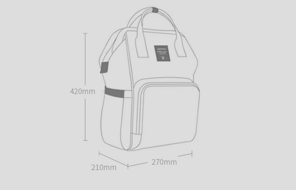 Diego Bear Diaper Bag