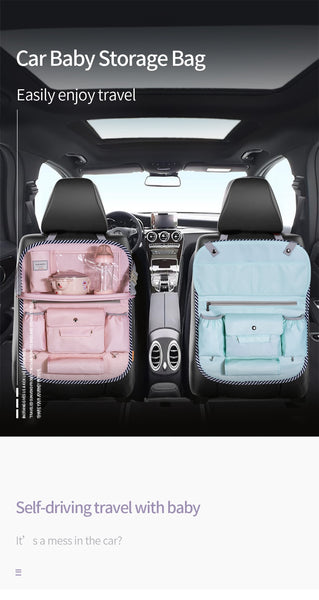 Blue Baby Car Organizer