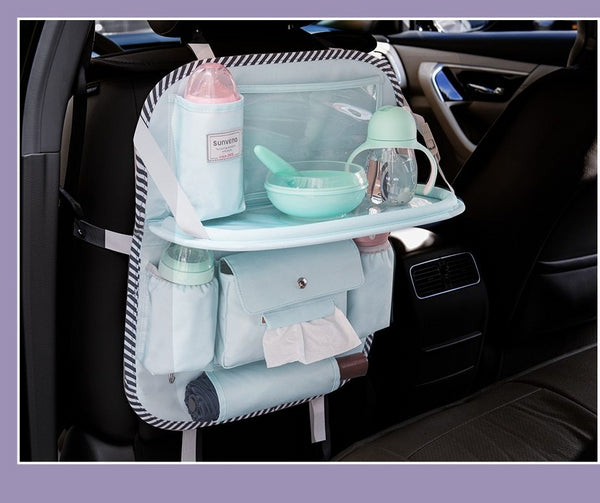 Grey Baby Car Organizer