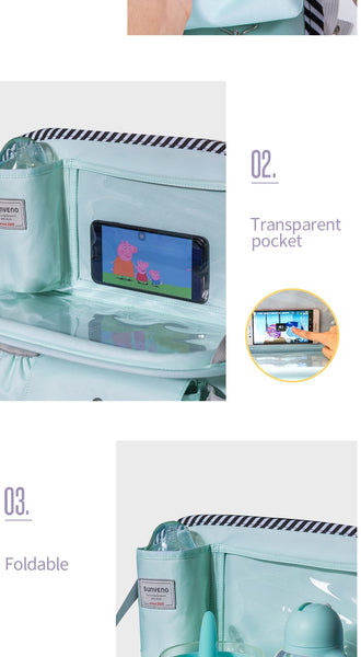 Grey Baby Car Organizer