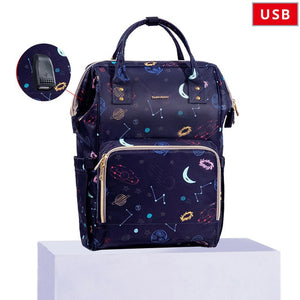 Diego Galaxy Diaper Bag