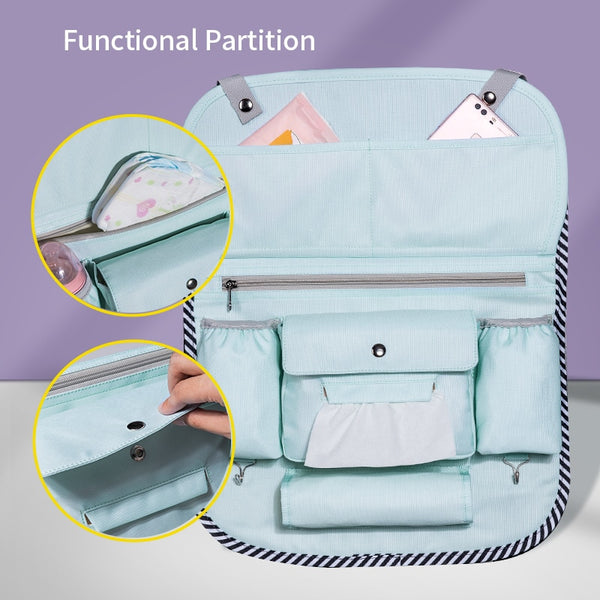 Grey Baby Car Organizer