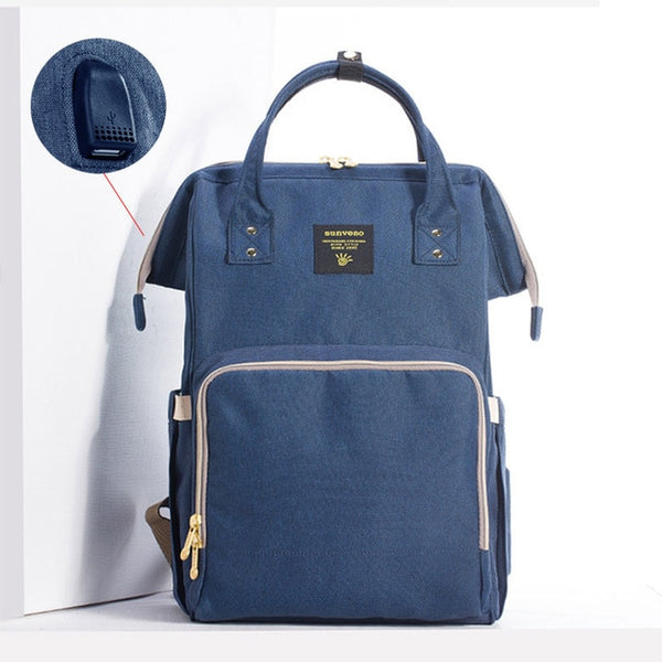 Diego Navy Diaper Bag